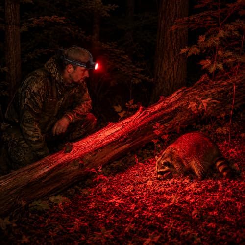 AKNEAR Rechargeable LED Headlamp 99000 High lumens Bright with Red Light - Image 4