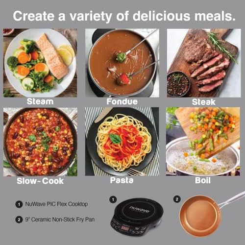 Nuwave PIC Flex with 9-inch Anodized Duralon, Non-Stick Fry Pan - Image 2
