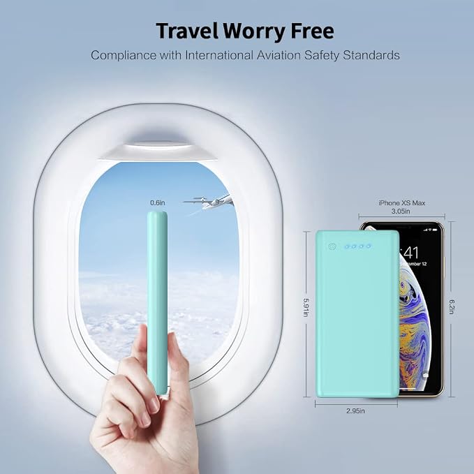 Portable Charger Power Bank 25800mAh Huge Capacity External Battery Pack Dual - Image 5