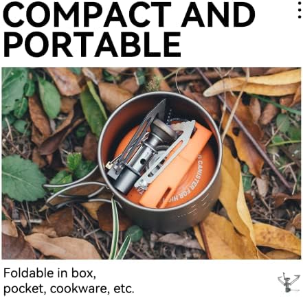Fire-Maple Hornet II Portable Camping Stove Ultra Light Titanium Gas Stove - Image 6