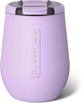 BrüMate Uncork'd 14oz 100% Leakproof Insulated Wine Tumbler | Locking Lid | Insulated Stainless Steel Wine Glass | Perfect For Travel & Outdoors | BPA-Free (Lavender) by Br%C3%BCMate