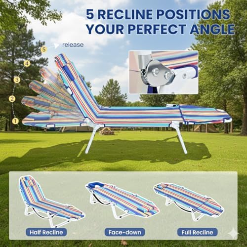 LILYPELLE Folding Camping Cot, Extra Wide Heavy Duty Sleeping Cots - Image 4