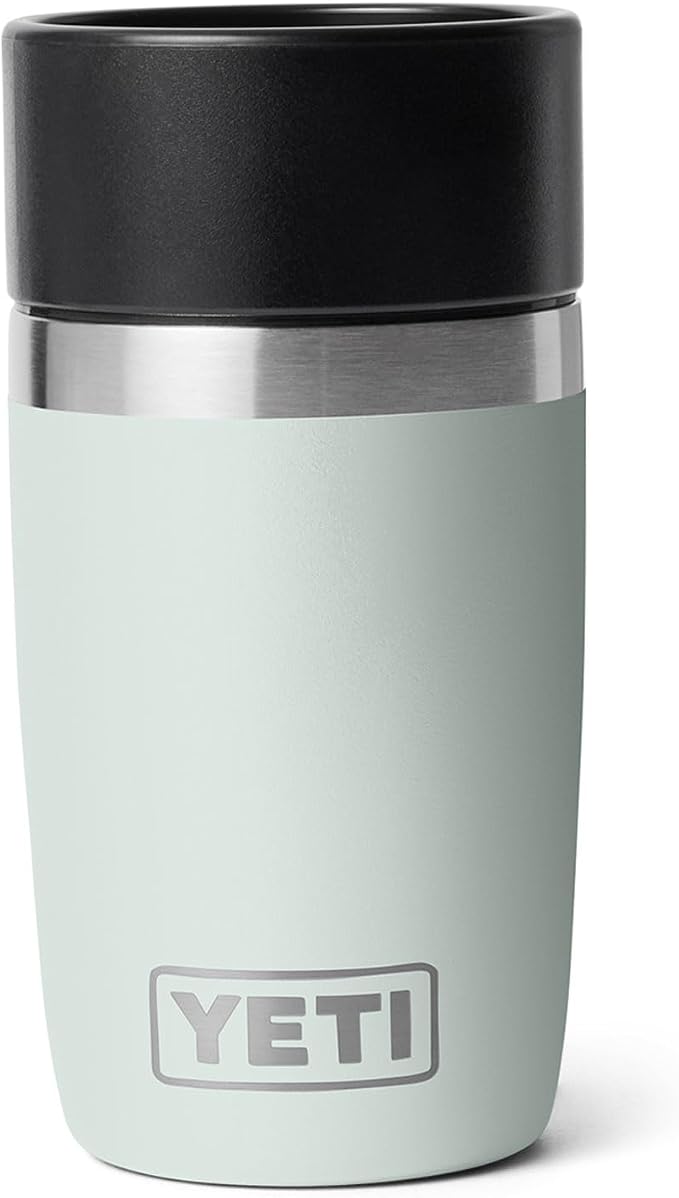 YETI Rambler 8 oz Travel Bottle, Stainless Steel, Vacuum Insulated with Leakproof Commuter Cap, Ridgeline by YETI