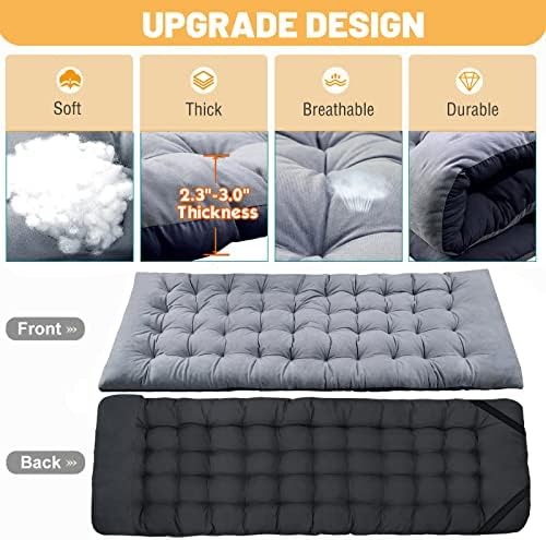 DoCred Folding Camping Cot with Mattress, 2 Pack Heavy Duty Folding Cot - Image 6