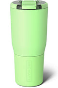 BrüMate Nav 25oz 100% Leak Proof Insulated Travel Tumbler with Magnetic BevLock™ Lid - Double Wall Cup-Holder Friendly Stainless Steel Mug (Kiwi) by Br%C3%BCMate
