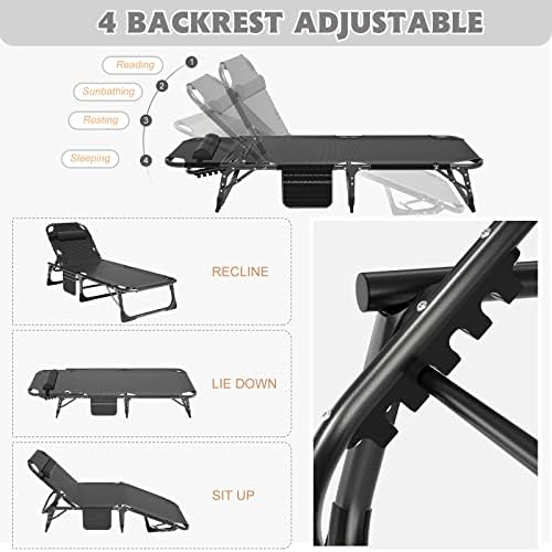 ABORON Extra Wide 28-Inch Folding Camping Cot for Adults with Mattress - Image 7