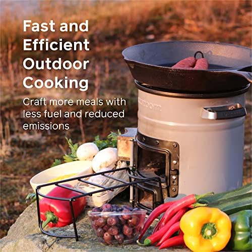 EcoZoom Rocket Stove, Dual Fuel Wood & Charcoal, Portable & Insulated - Image 4
