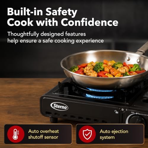 Sterno Portable Butane Stove with Carrying Case - Image 3