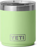 YETI Rambler 10 oz Stackable Lowball 2.0, Vacuum Insulated, Stainless Steel with MagSlider Lid, Key Lime by YETI