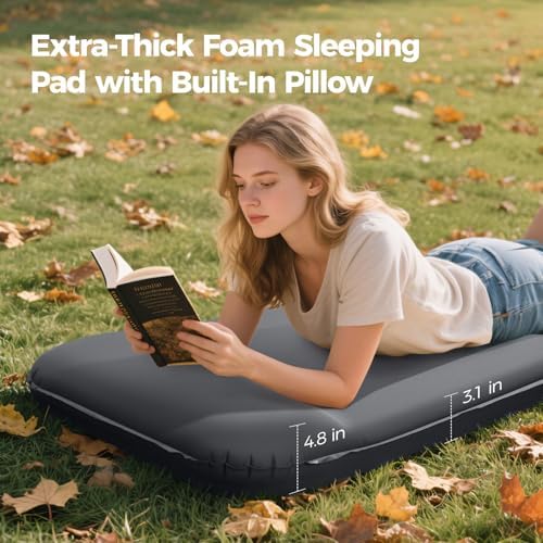OGERY Self Inflating Sleeping Pad with Electric Pump, Memory Foam - Image 5