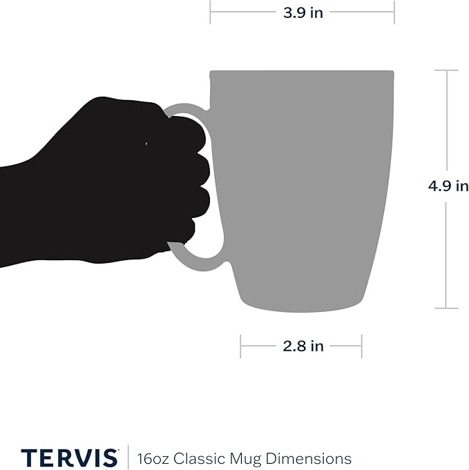 Tervis Tropical Animal Collection Made in USA Double Walled Insulated Tumbler Travel Cup Keeps Drinks Cold & Hot, 16oz Mug, Turtle - Image 5