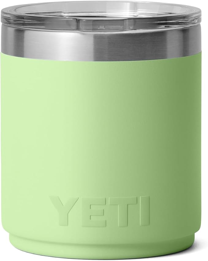 YETI Rambler 10 oz Stackable Lowball 2.0, Vacuum Insulated, Stainless Steel with MagSlider Lid, Key Lime - Image 6