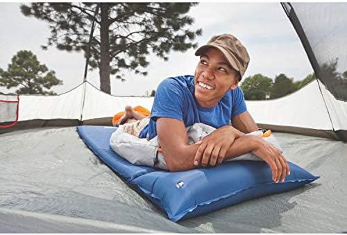 Coleman Self-Inflating Sleeping Pad with Pillow, Lightweight Inflatable Camp Pad with Extra Support & Quick Deflation, No Air Pump Needed - Image 6