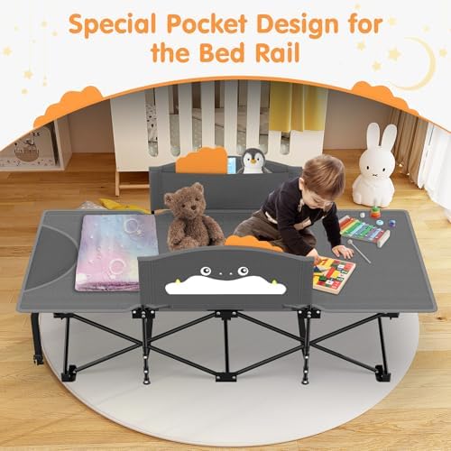 Suteck Kids Camping Cot, Comfortable Cots Bed with Blanket - Image 5