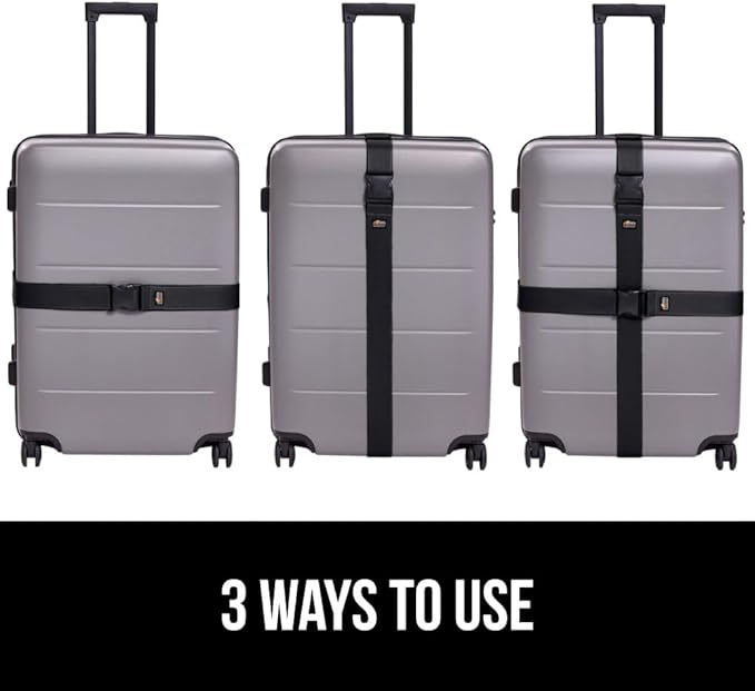 GORILLA GRIP Heavy Duty Adjustable Luggage Straps - Image 6