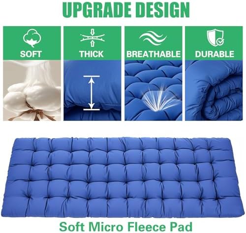 Camping Cot with Comfortable Mattress, Cots for Sleeping - Image 5