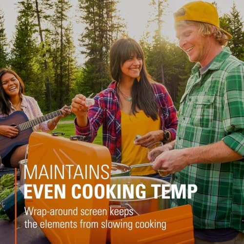 GSI Outdoors Selkirk 540+, Portable Outdoor Camping Stove, 2-Burner Propane Grill, 14,000 BTU High-Output Adjustable Burners, Integrated Igniter and Wind Guards - Image 6