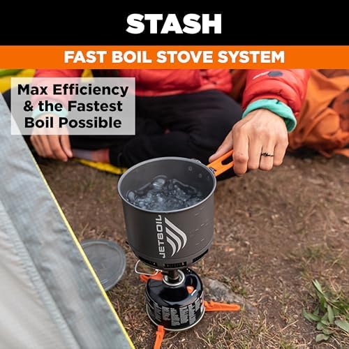 Jetboil Stash Ultralight Camping and Backpacking Stove Cooking System - Image 2
