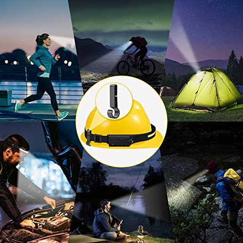 Rechargeable Headlamp 5PCS, 230° LED Head Lamp, Head Lights for Forehead - Image 6