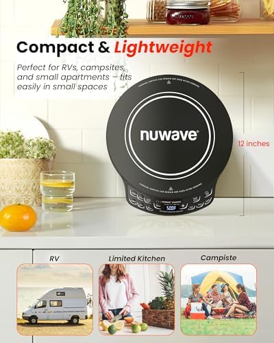 Nuwave Portable Induction Cooktop Diamond with Probe, 100°F to 500°F - Image 6