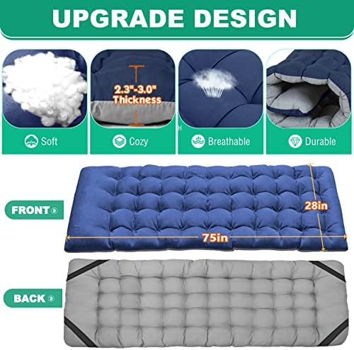 LILYPELLE Folding Camping Cot, Extra Wide Heavy Duty Sleeping Cots - Image 5