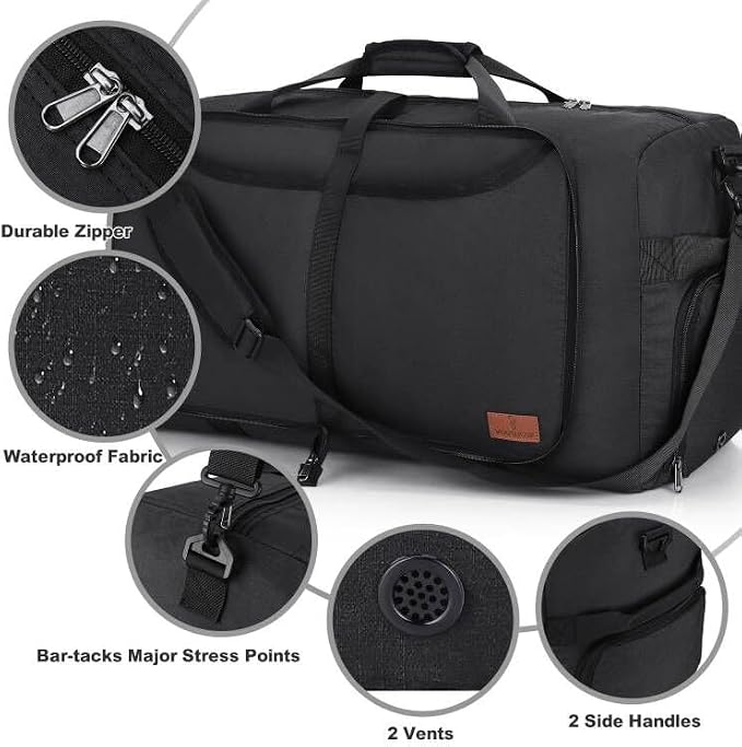 150L Large Waterproof Bag for Men Travel, Extra Large Trave Duffle Bag - Image 8