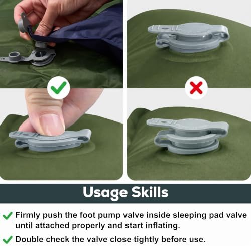 Gear Doctors® Ether 17.5oz Ultralight Camping Sleeping Pad – Backpacking Air Mattress – Camping Mattress Pad – Compact Inflatable Sleeping Mat for Backpacking, Comfortable Outdoor Hiking, Tent, Travel - Image 6
