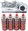 GasOne Emergency Gear Camping Butane Portable Gas Stove with Carrying Case by GasOne