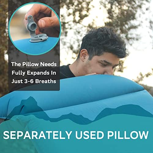 Clostnature 2in Lightweight Self Inflating Sleeping Pad for Camping - Image 3