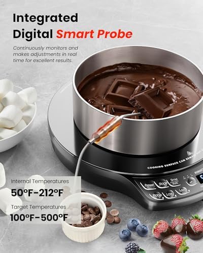 Nuwave Portable Induction Cooktop Diamond with Probe, 100°F to 500°F - Image 3