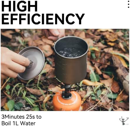 Fire-Maple Hornet II Portable Camping Stove Ultra Light Titanium Gas Stove - Image 5