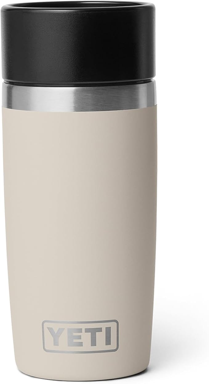 YETI Rambler 12 oz Travel Bottle, Stainless Steel, Vacuum Insulated with Leakproof Commuter Cap, Cape Taupe - Image 5