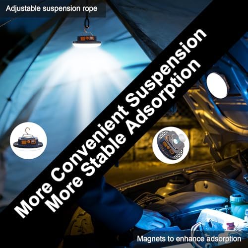 4000LM Flashlight Portable LED Camping Light Tent Lights - Image 4