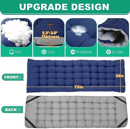 LILYPELLE Folding Camping Cot, Extra Wide Heavy Duty Sleeping Cots - Image 3