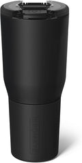 BrüMate Nav 35oz 100% Leak Proof Insulated Travel Tumbler with Magnetic BevLock™ Lid - Double Wall Cup-Holder Friendly Stainless Steel Mug (Matte Black) by Br%C3%BCMate