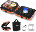 SHINESTAR 2 Burner Camping Stove, 17000 BTU Portable Propane Camp Stove by SHINESTAR