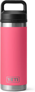 YETI Rambler 18 oz Bottle, Leakproof, Vacuum Insulated, Stainless Steel with Chug Cap, Tropical Pink by YETI