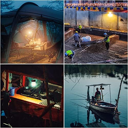 IODOO 10000mAh 30W Rechargeable Camping Light with Remote 3000LM 2700/4000/6500K/RED LED Camping Lantern Portable IP45 Waterproof Tent Lights Power Failur for Parents Christmas Gift - Image 6