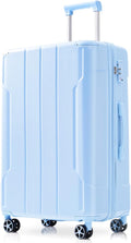 Merax 24 Inch Expandable Checked Luggage, Hardshell ABS Medium Suitcase by Merax