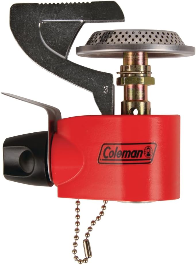 Coleman Classic 1-Burner Backpacking Stove, Portable Lightweight Camp Stove with Adjustable Burner & Pressure Control, 10,000 BTUs of Power for Camping, Backpacking, Tailgating, & More - Image 2