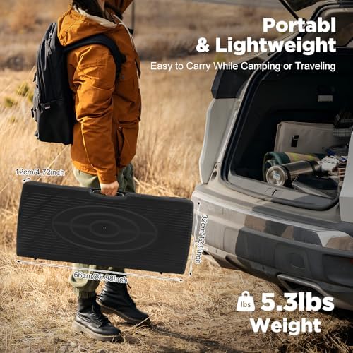 Portable Gas Stove, 2-Burner Butane Camping Stove with Carry Case, Outdoor Kitchens LPG Stove, Automatic Ignition Outdoor Indoor Cooking Gear - Image 4