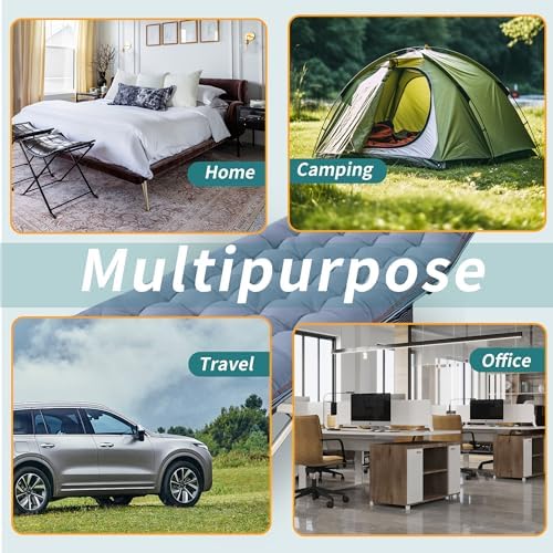 2 Pack 32" Wide XXL Camping Cot with Mattress, Oversize Cots for Adults - Image 6
