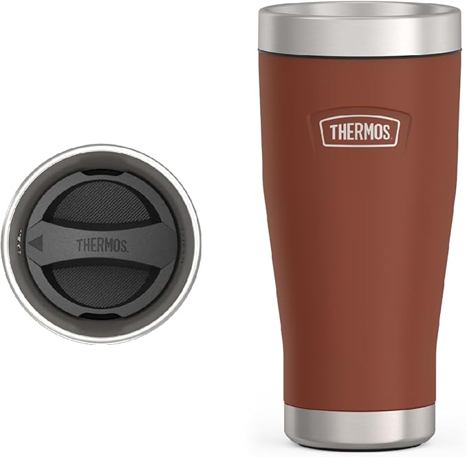 THERMOS ICON SERIES, Stainless Steel Tumbler, Saddle, 16 oz by Thermos