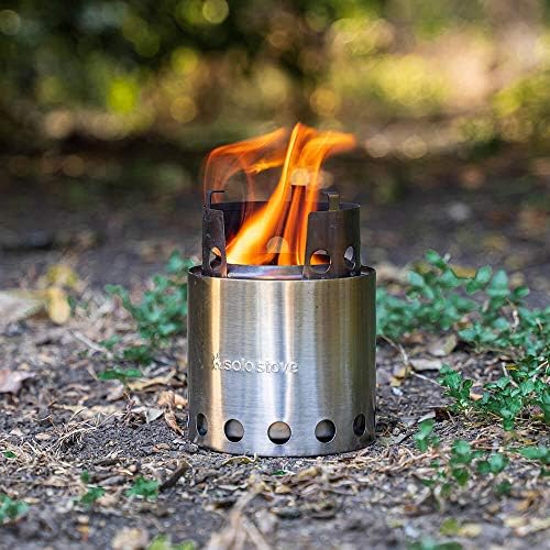 Solo Stove Lite - Portable Camping Hiking and Survival Stove | Powerful Efficient Wood Burning and Low Smoke | Gassification Rocket Stove for Quick Boil | Compact 4.2 Inches and Lightweight 9 Ounces - Image 6