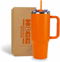 Hogg Big Swig 40 oz Tumbler with Handle and Straw - Sangria Sunset, 40oz Insulated Stainless Steel, Water Tumbler with Straw, Water Cup with Handle, Versatile Leak Proof Lid by HoggOutfitters