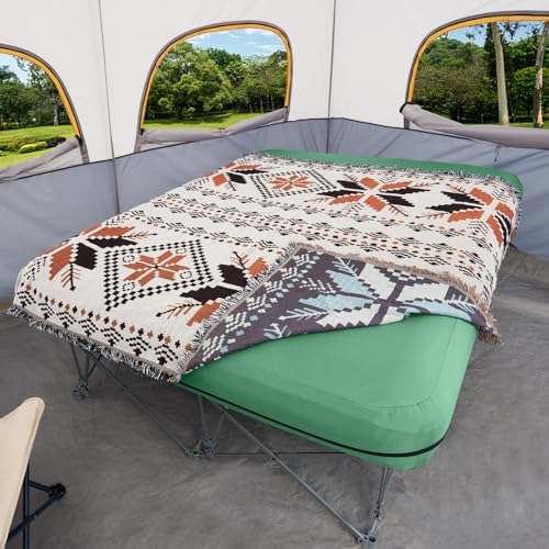 KAMPKEEPER Camping Cot for Adults with Air Mattress, No Air Pump - Image 2