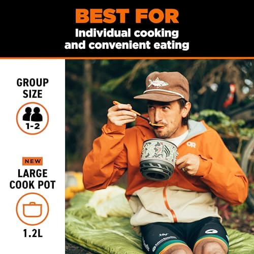 Jetboil TrailCook 1.2L Camping and Backpacking Stove Cooking System with Adjustable Heat Control, New for 2026 - Image 3