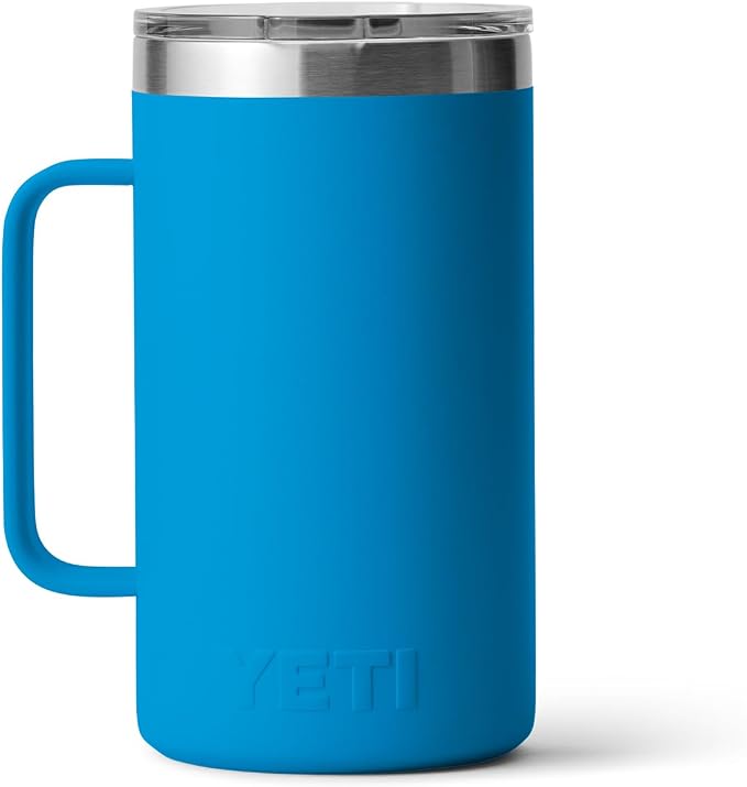 YETI Rambler 24 oz Mug, Vacuum Insulated, Stainless Steel with MagSlider Lid - Image 5