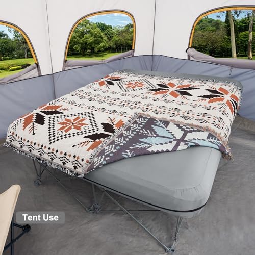KAMPKEEPER Camping Cot for Adults with Air Mattress, No Air Pump - Image 3