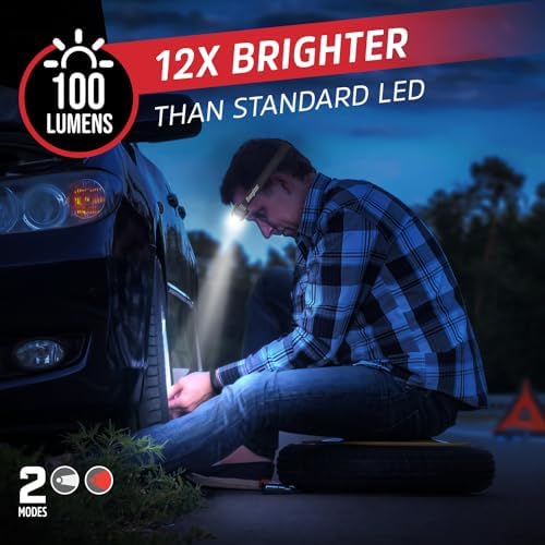 Energizer Universal+ LED Headlamp, Bright Head Lamp for Outdoors, Camping and Emergency Light, IPX4 Water Resistant (Batteries Included)(Pack of 4) - Image 3